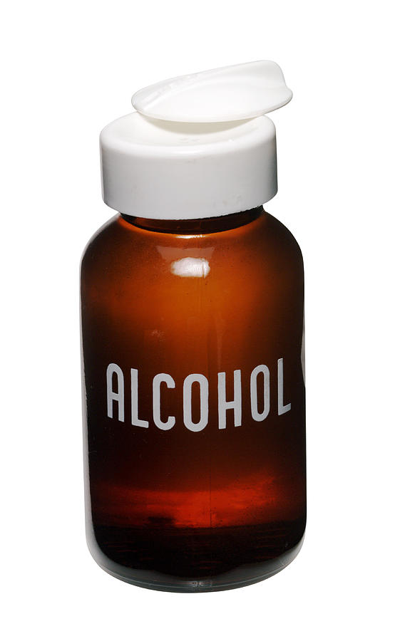 Rubbing alcohol Photograph by Brand X Pictures