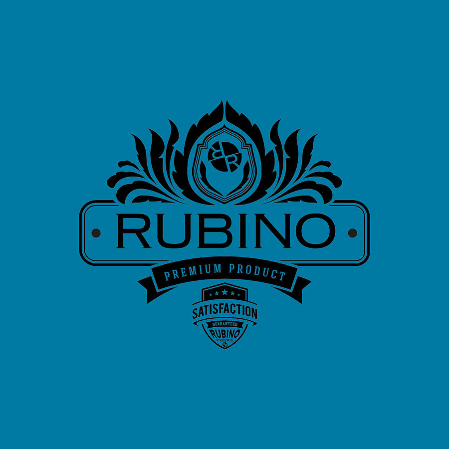 Rubino Brand Logo T-Shirt T Shirt Tee Tees Satisfaction Painting by Tony Rubino