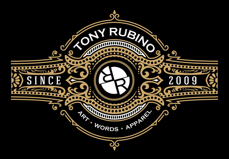 Rubino Cigar Wrapper Painting by Tony Rubino