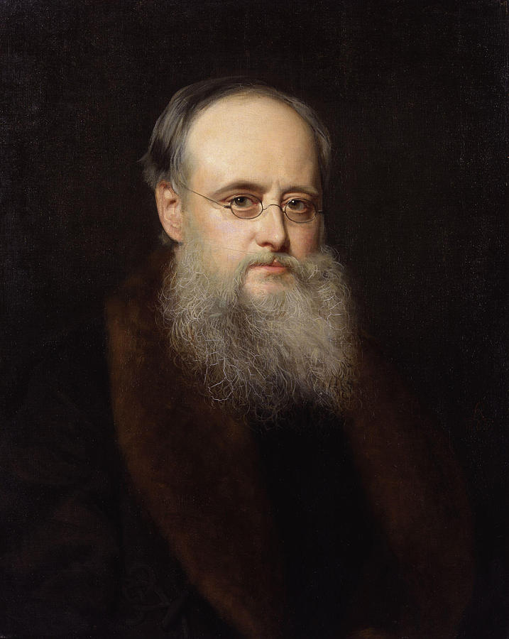 Rudolph Lehmann -  Wilkie Collins Painting by Artistic Rifki