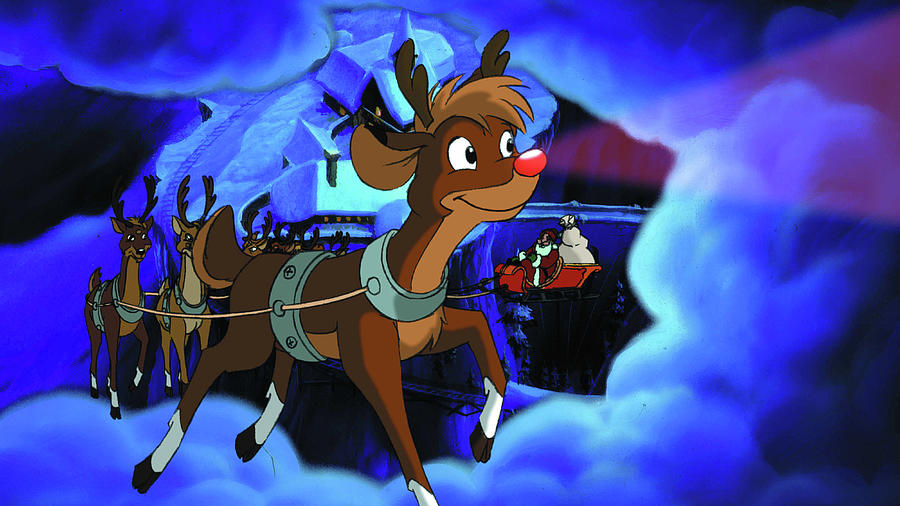 Rudolph The Red Nosed Reindeer v1 Digital Art by Robert Banach Rudolph The Red Nosed Reindeer v1 Digital Art by Robert Banach
