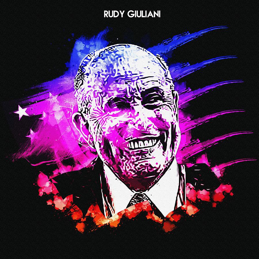 Rudy Giuliani Digital Art by Walter Florine | Fine Art America