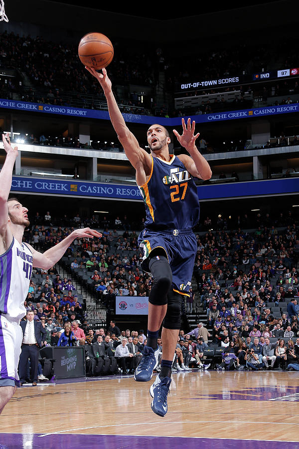 Rudy Gobert Photograph by Rocky Widner