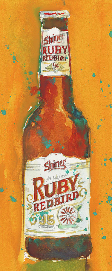 Rudy Redbird Shiner Painting