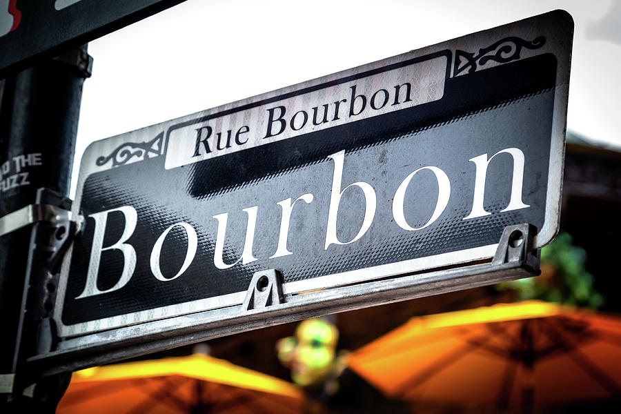 Rue Bourbon  Photograph by Bryan Moore