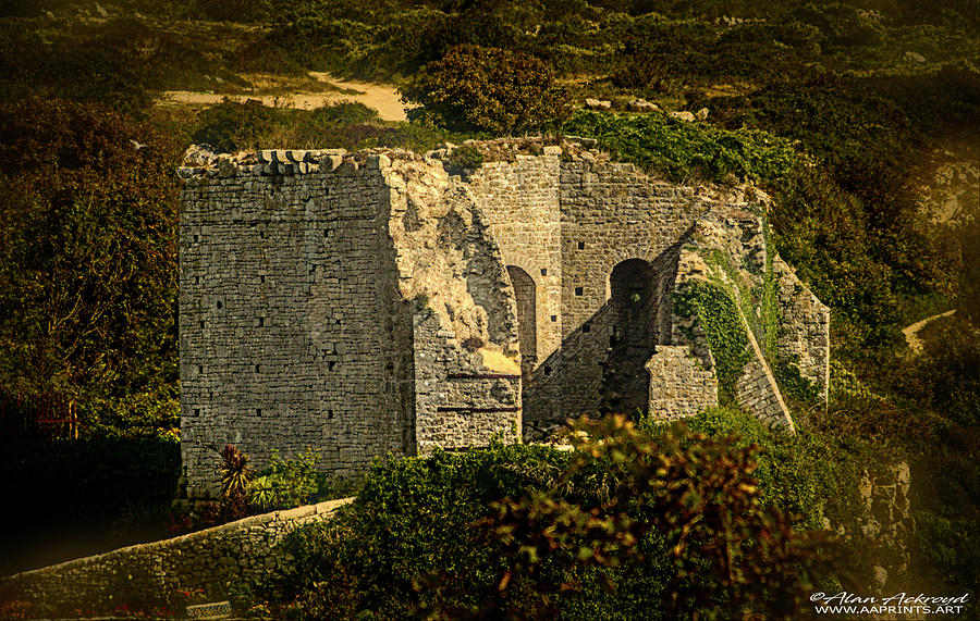 Rufus Castle on the Isle of Portland Photograph by Alan Ackroyd