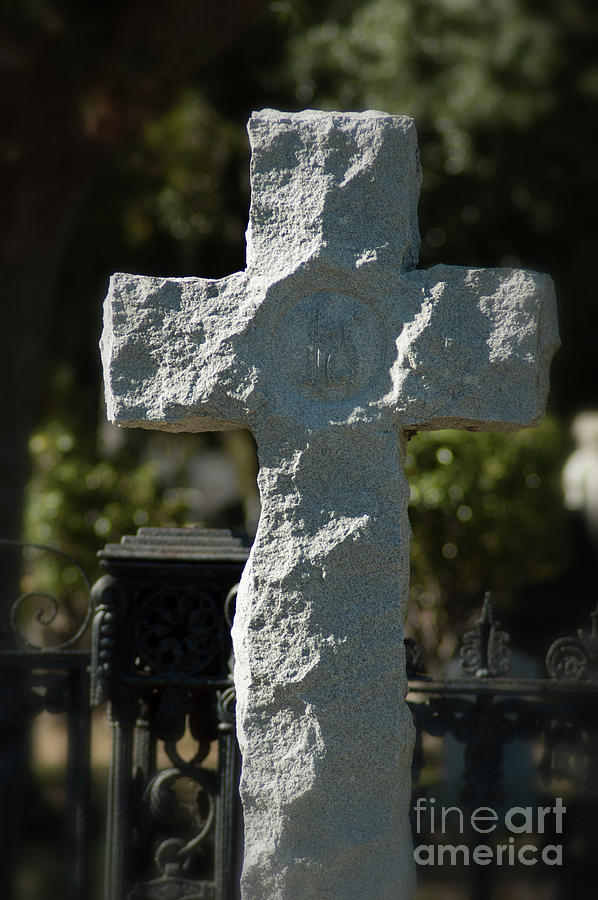 Ruged Stone Cross Photograph