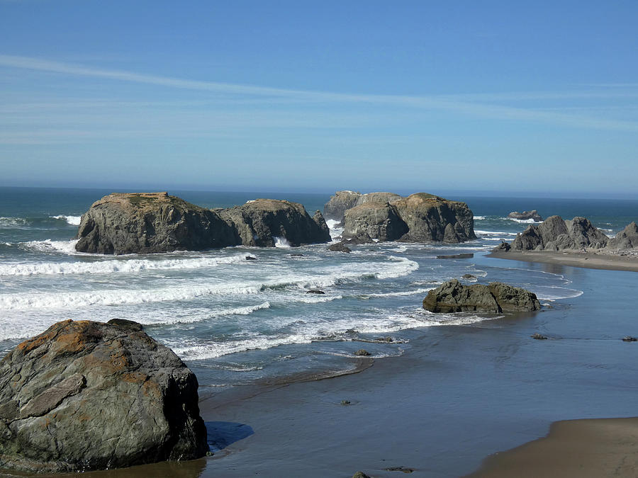 Rugged Oregon Coast Photograph by Teresa Stallings - Pixels