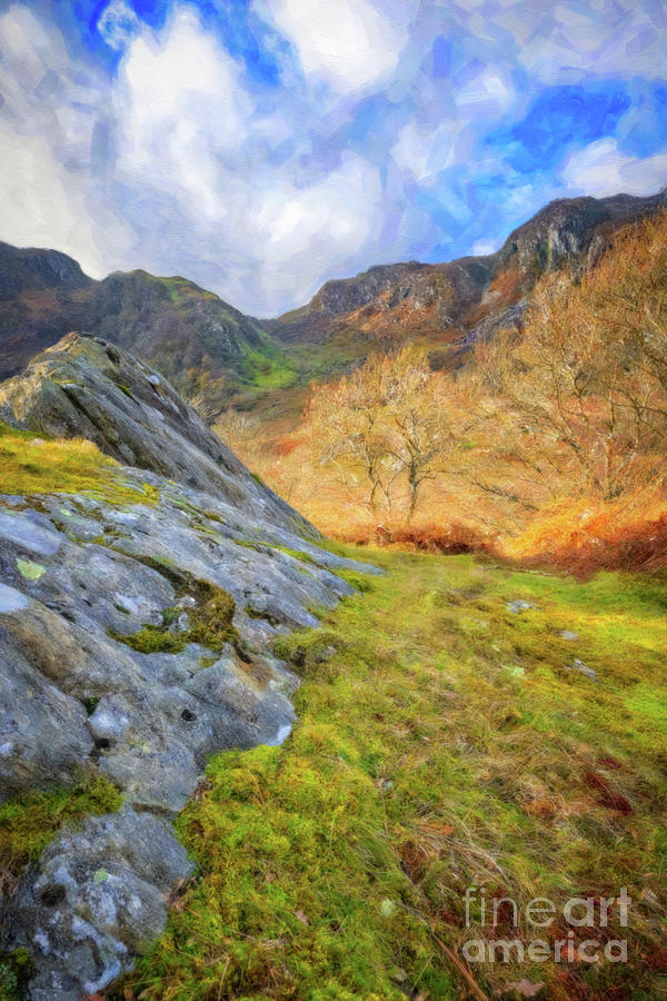 Rugged Wales Art Photograph by Adrian Evans