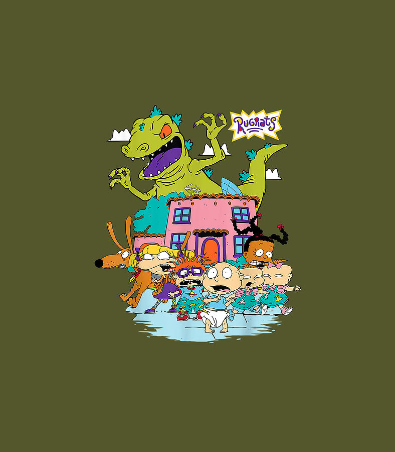 Rugrats Running Away From Digital Art By Luiz Harys 1832