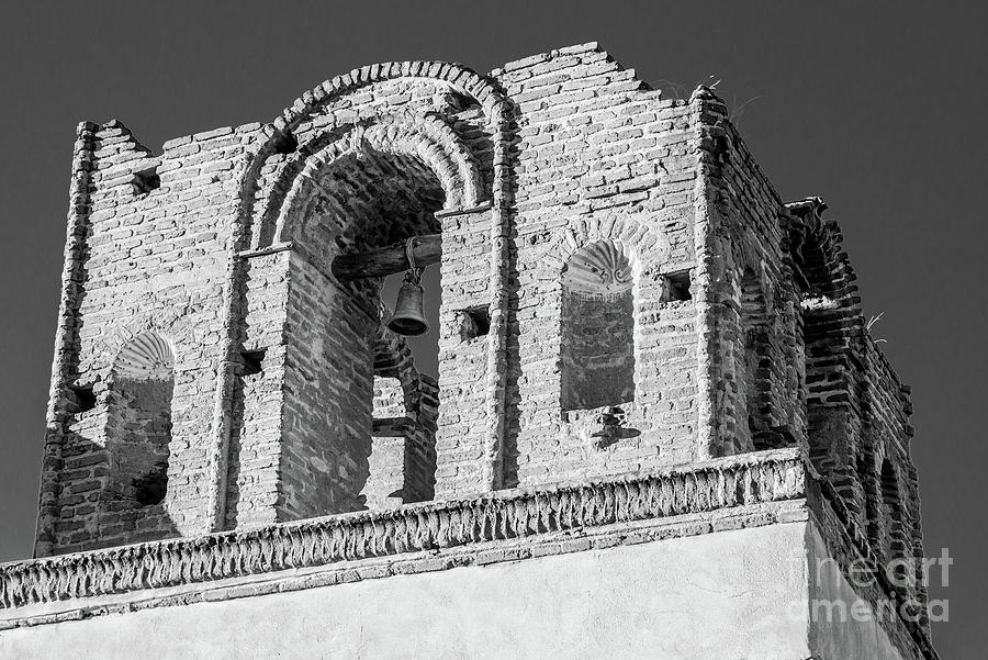 Ruined Spanish Mission Bell Tower - Tumacacori - Arizona Photograph by Gary Whitton
