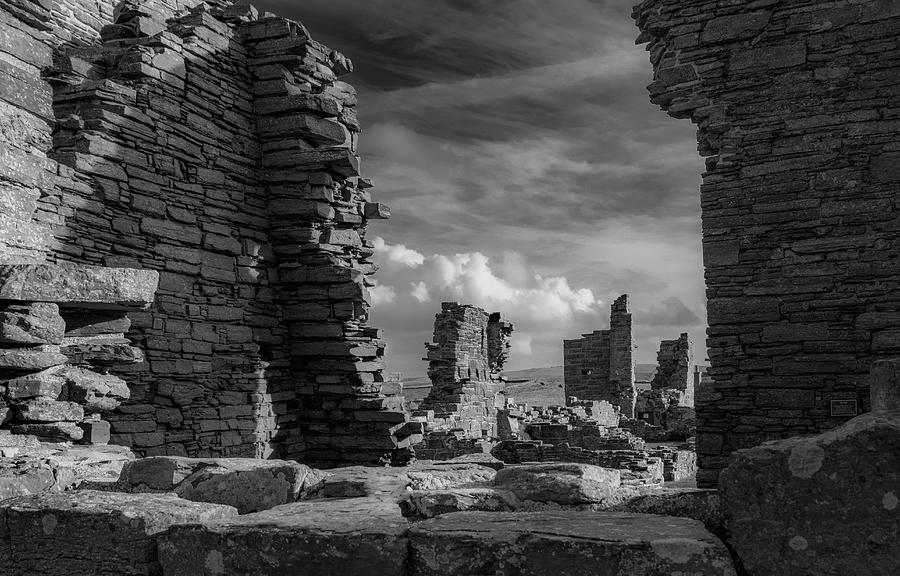 Ruins at Earls Palace Photograph by S Katz