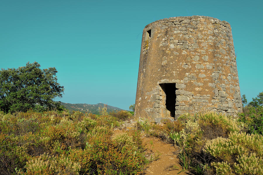 Ruins of a Windmill in Algarve Photograph by Angelo DeVal