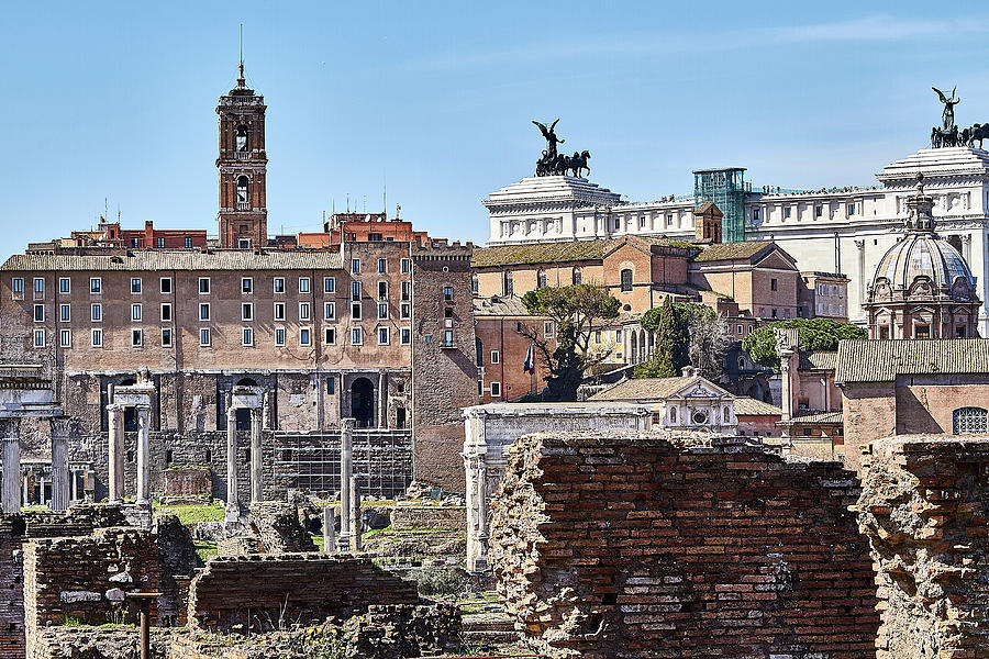 Ruins Of Ancient Roman Architecture Photograph By Max Sbitnev - Pixels