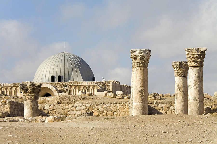 Ruins of byzantine church and umayyad palace Photograph by Sylvester Adams