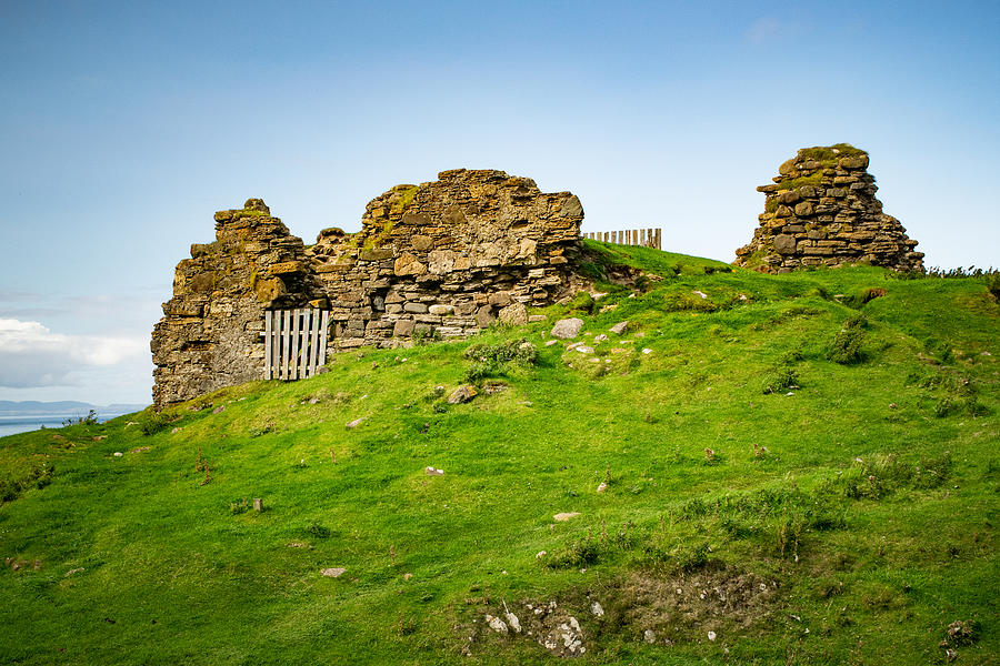 Ruins Of Duntulm Castle Photograph