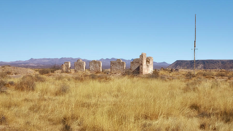 Ruins of Fort Craig - New Mexico Photograph by Susan Rissi Tregoning