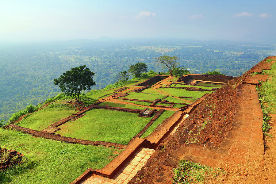 Ruins of fortress on top of Sigiriya Photograph by Mikhail Kokhanchikov ...