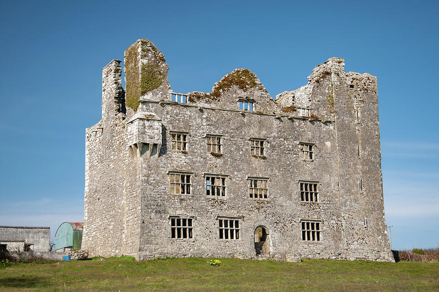 Ruins Of Leamaneh Castle Photograph