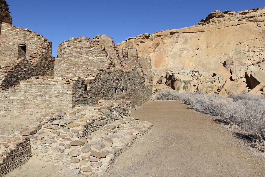 Ruins Of Pueblo Bonito Photograph by Jennifer Robin