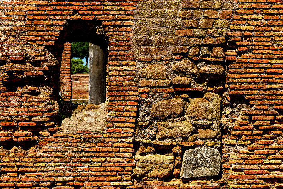 Ruins Ostia Antica Photograph by Xavier Cardell