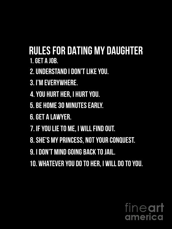 Rules For Dating My Daughter For Fan Drawing By Anime Art 