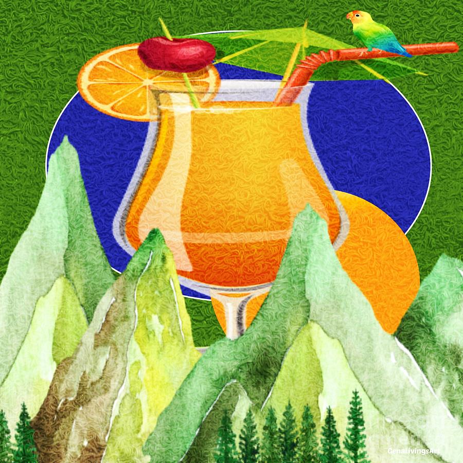 Rum Runner 2 Digital Art by Gena Livings