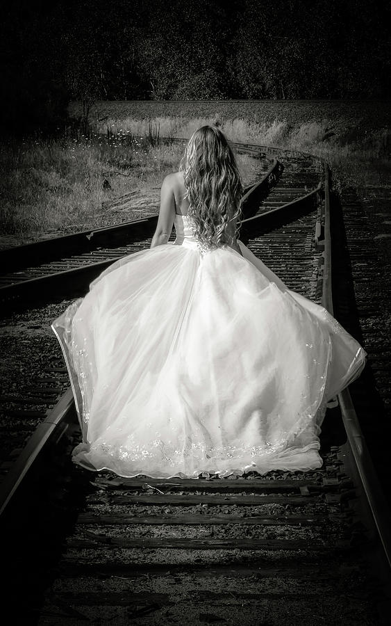 Runaway Bride Photograph by Athena Mckinzie