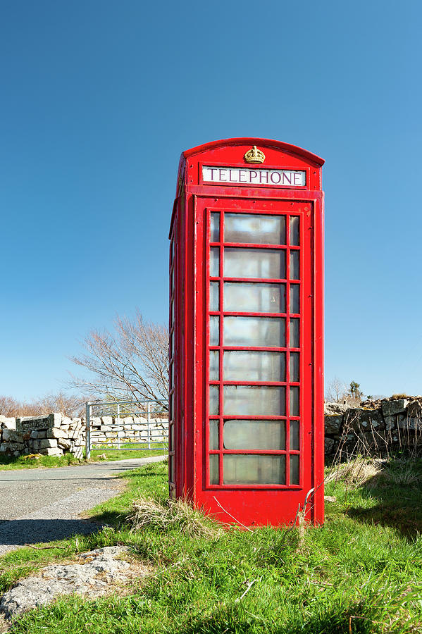 Rundlestone Telephone Box Dartmoor Photograph by Helen Jackson