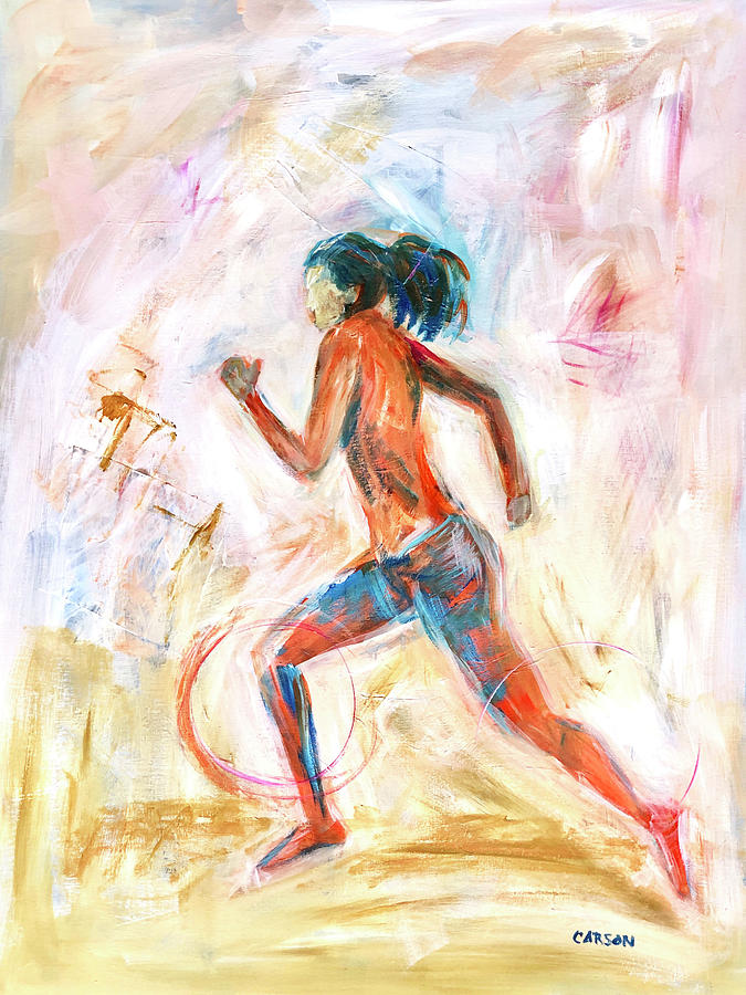 Runner II Painting by Susan Carson - Fine Art America