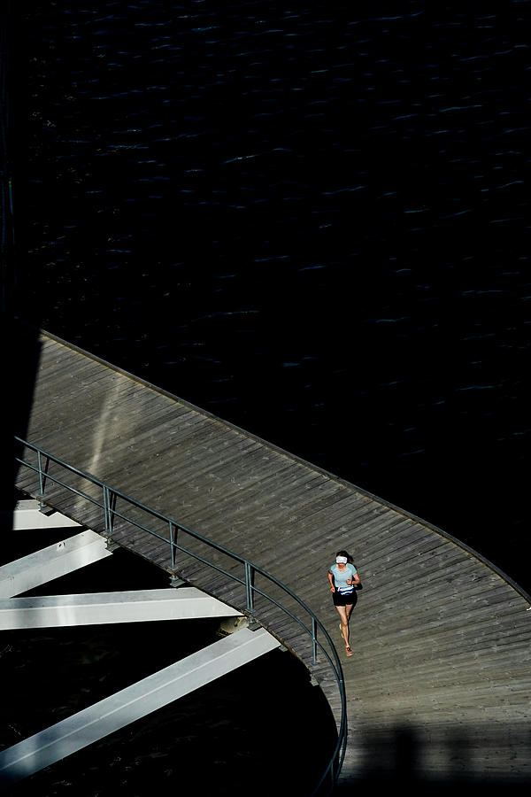 Runner Stockholm Photograph by Alexander Farnsworth