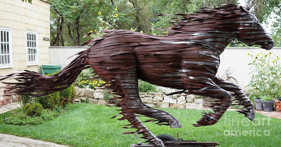 Running Horse 2 Sculpture by Hans Droog