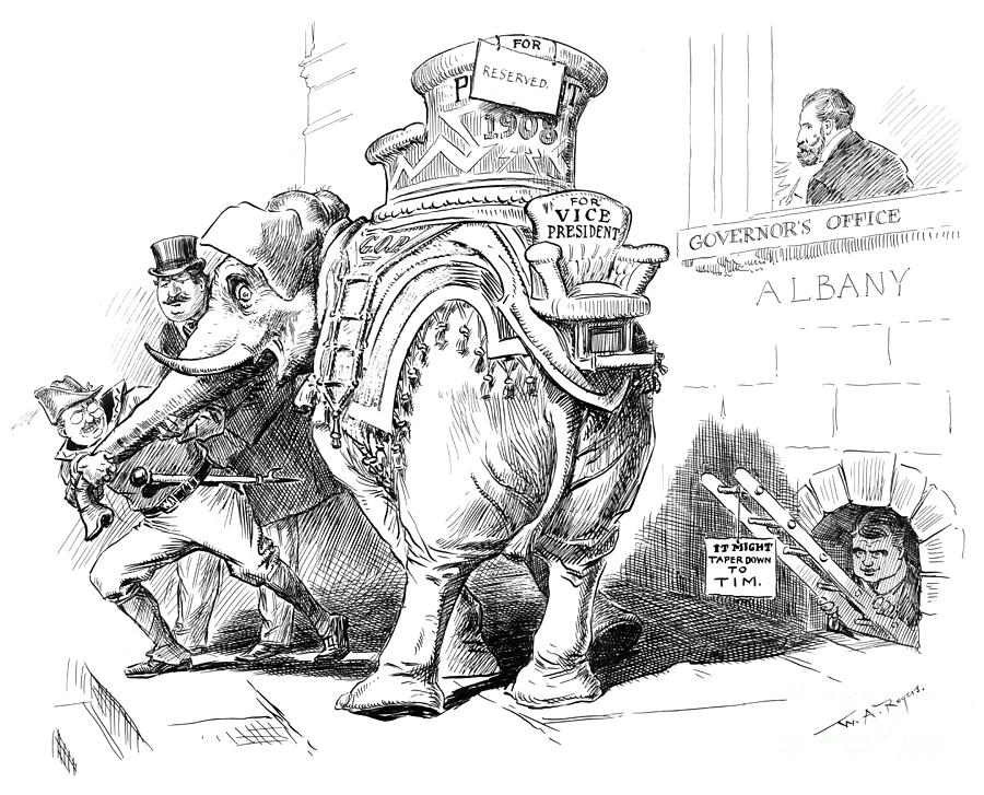 Running Mate, c1908 Drawing by William A Rogers