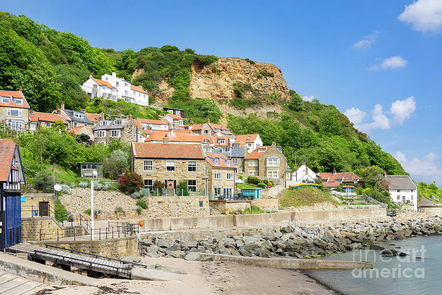 Runswick Bay, Yorkshire, England Photograph by Neale And Judith Clark