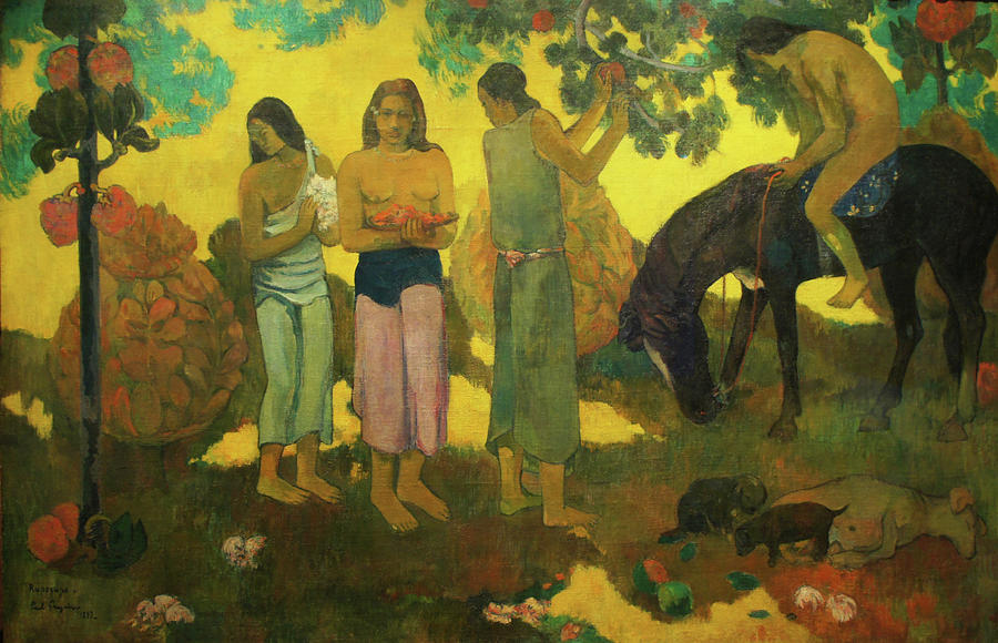 Rupe Rupe Painting by Paul Gauguin