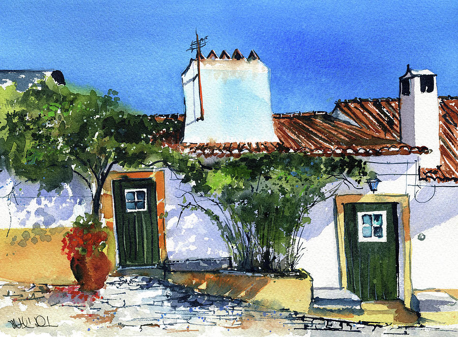 Rural Alentejo Painting by Dora Hathazi Mendes