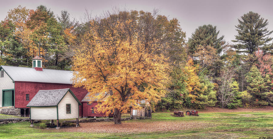Rural Autumn Photograph by Richard Bean