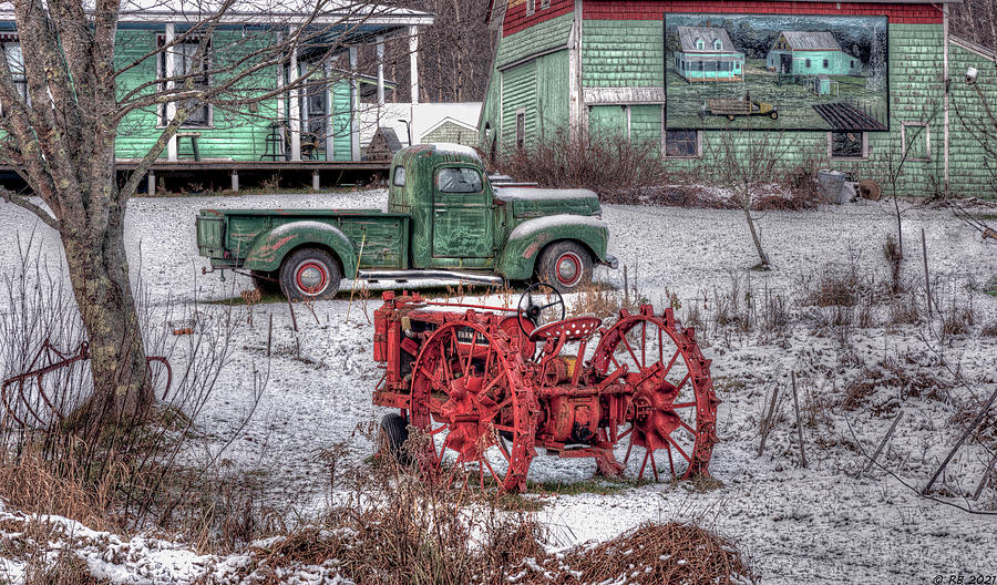 Rural Maine Living Photograph by Richard Bean