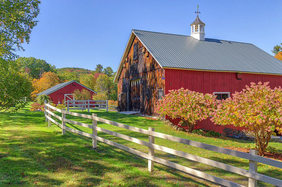 Rural New England Scenery at Burkeville Massachusetts Photograph by Juergen Roth