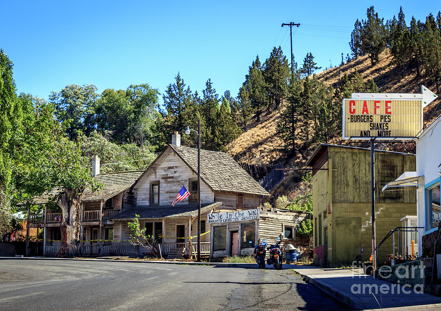 Rural Oregon Street Photograph By Michael Overstreet Fine Art America