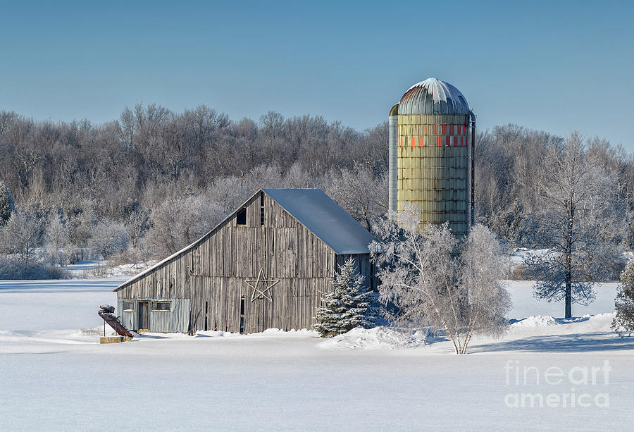 Rural Wintertide Photograph by Nina Stavlund