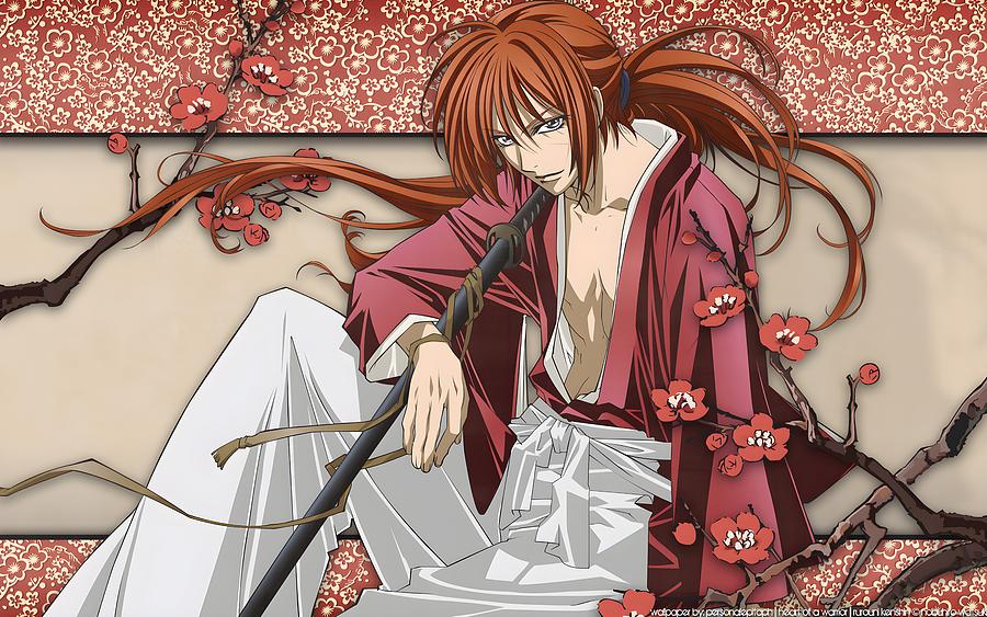 Himura Kenshin Rurouni Kenshin Manga | Art Board Print