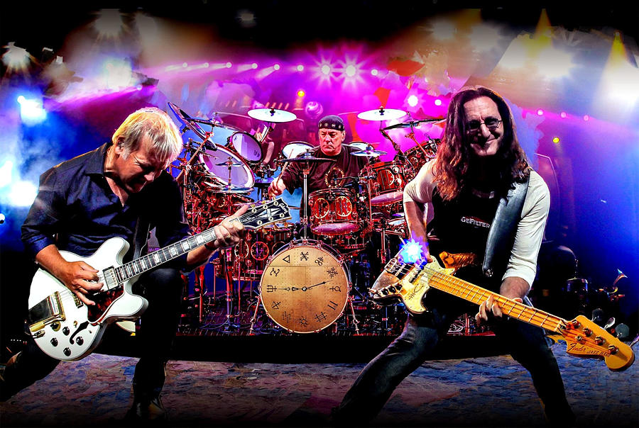 Rush band Digital Art by Irenalaso Vadic - Fine Art America