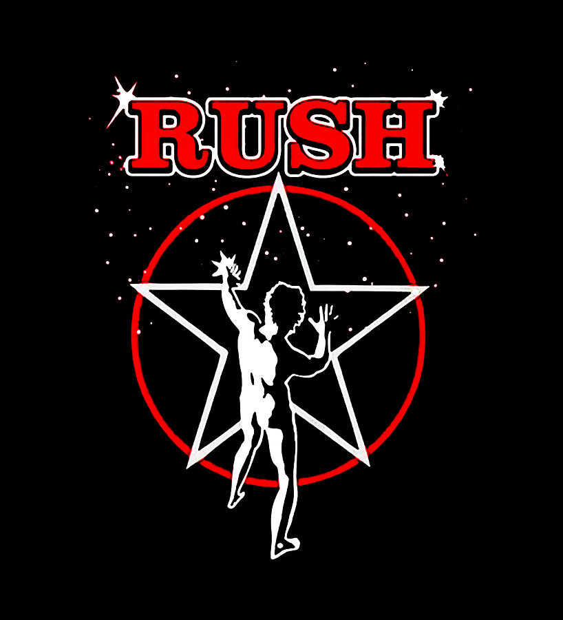 Rush Band Logo Digital Art by Adam Lawrence - Fine Art America