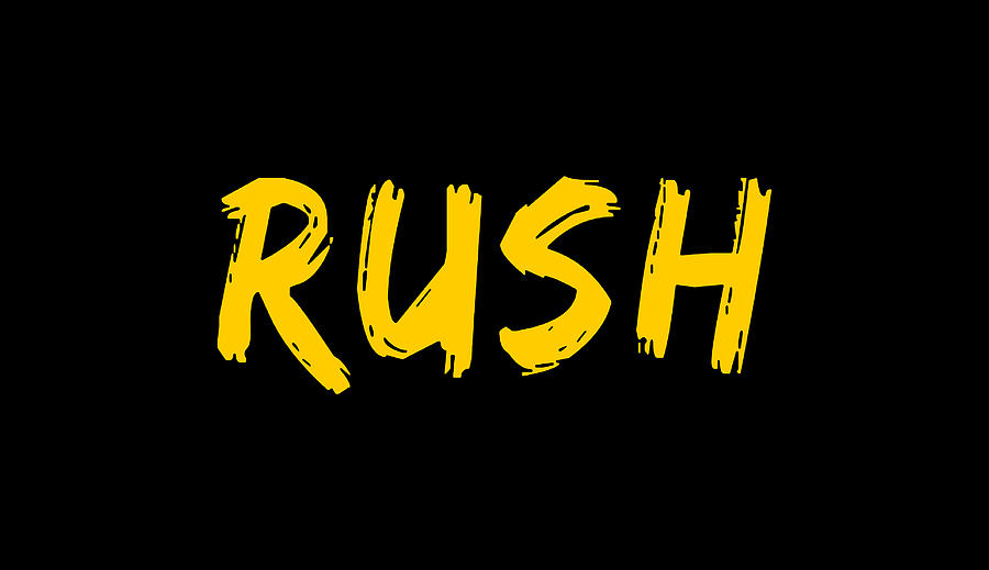 Rush original logo Digital Art by Karisma Casandra | Pixels