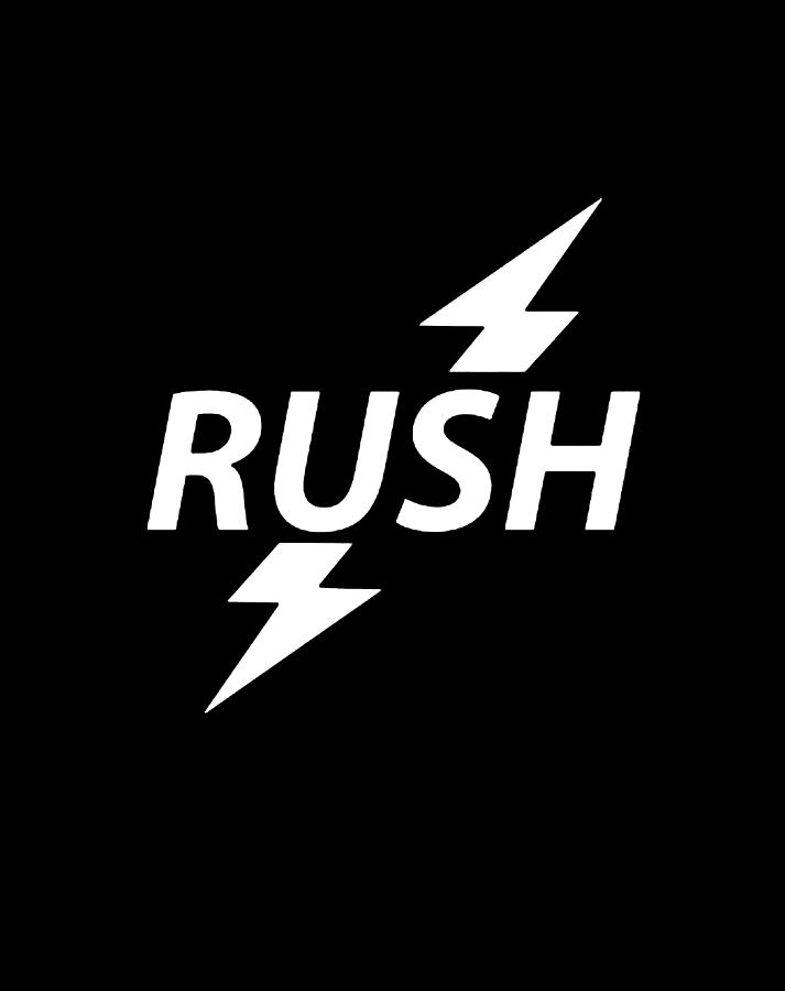 Rush original logo Digital Art by Mona Opisal | Fine Art America