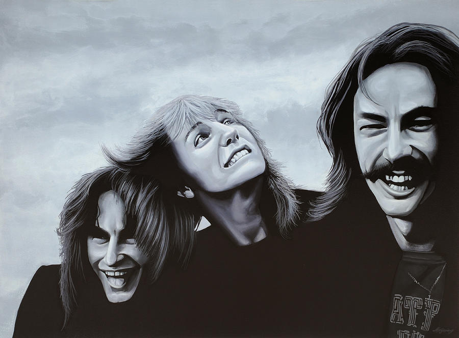 Rush Painting Painting by Paul Meijering