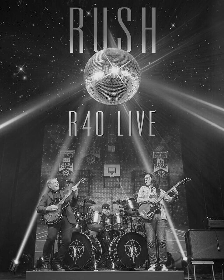 Rush - R40 Tour live Digital Art by Riley Banks - Fine Art America