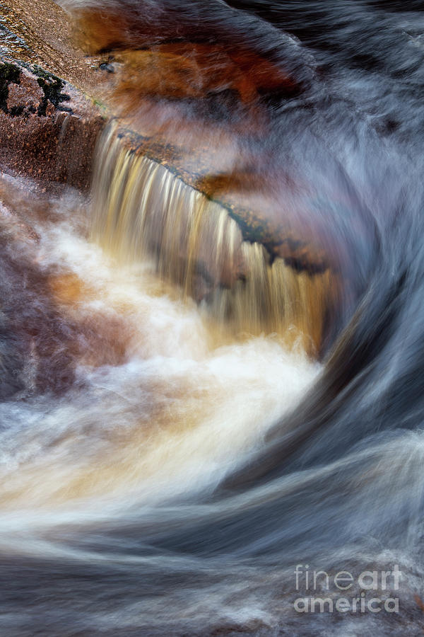 Rushing Scottish Waters Photograph by Tim Gainey