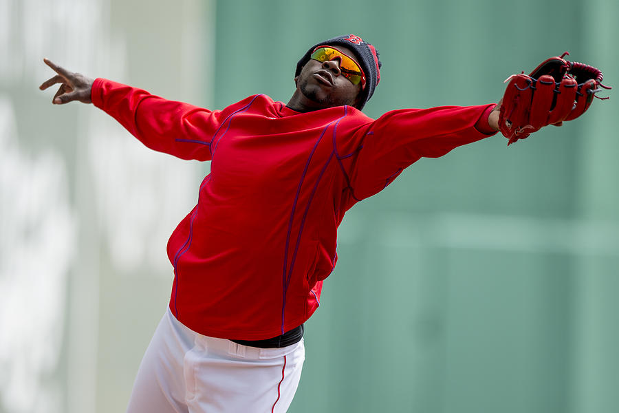 Rusney Castillo Photograph by Billie Weiss/Boston Red Sox